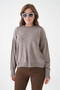 Women's Crew Neck Oversize Knitwear Sweater