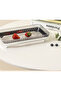 Decorative Tray Cosmetic Storage Case for Kitchen and Bathroom - 4