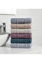 6-Piece Cotton 50X90 cm Hand & Face Towel – Soft and Absorbent Set