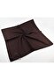 120X120 Solid Color Cotton Scarf - Bitter Brown - 2