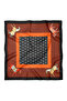 Geometric Pattern Scarf Bandana with Horse Figure 50X50 cm - 2