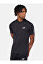 Men Black Logo Print Training T-Shirt - 2