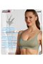 Sports Bra Non Wired Seamless Padded Comfortable For Yoga Gym Training Running Workout Fitness - 3