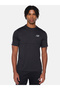Men Black Logo Print Training T-Shirt