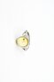 Adjustable Certified Natural Fossil Amber Stone Ring 003 - 4