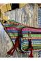 Ethnic Authentic Bohemian Patterned Daily Travel Use Shoulder and Waist Bag - 2