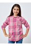Teens Pink Checkered Shirt