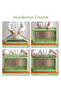 Versatile Foldable Transparent Storage Box for Books & Household Items 51.5 x 30 cm - 5