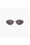Endless 54 MM Grey Oval Sunglasses | su60107-bla-000346-0107-54 - 3