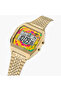 Gold Digital Stainless Steel Strap Watch | AOST24559 - 4