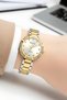Steel Cord Steel Case Women Wrist Watch, Bracelet Gift Silver-Gold Zmfer202 - 5