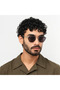 Hisma 53MM Grey Geometric Sunglasses - 30S-000426-1207 - 6