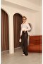 Women's Brown Leather Pants Women's Leather Pants - 6