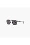 Liwa 53 MM Grey Geometric Sunglasses | sm100107-30s-000447-0107-53