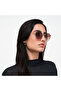Divine 54MM Brown Geometric Sunglasses - 30S-000307-2304 - 5