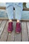Women's Lace-Up Colorful Sole Sneaker Walking Shoes - 4