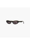 Infinite 51 MM Grey Oval Sunglasses | sw60107-bla-000350-0107-51