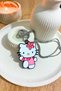 Large Hello Kitty Enamel Long Chain Steel Necklace - 3