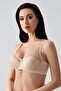 Women's Shaping / Sculpting Underwire Nude Bra – Tulle Detail, Comfortable Form C4T0N3253 - 3