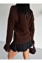 Soft Women's Cardigan with Tassels on the Sleeves - 2
