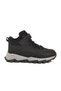 Black Gray Velcro Non-Slip Sole Boys' Outdoor Boots Doruk F - 2