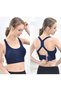 Sports Bra Criss-Cross Back Adjustable Band Quick Dry High Impact for Yoga Gym Workout Fitness - 2