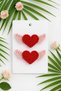 Angel Heart 2-Piece Handmade Clip 100% Cotton Antiallergic Hair Accessory Buckle - 5