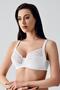 Women's Shaping / Sculpting Underwire White Bra – Lace, Shaping Model C0T0N0653 - 3