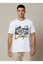 Men Slim Fit Crew Neck Short Sleeve Graphic T-shirt