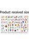Alphabet Home Wall Decor Peel and Stick Alphabet & Animal Wall Stickers - 3