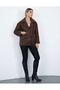 Zr Torba Cep Garden Leather Plush Coat - 2