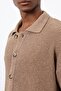 Mink Knitted Sweater Men's Cardigan - 6