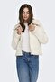 Women's / Girls' Beige Jacket Model Code: (15348995) Onlingston Cord Bond Jacket Cc Otw - 5