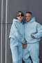 Special Tracksuit Set for Couples, Fleece Thick Sweatshirt and Bottoms (1 Bottom 1 Top) - 2