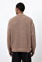 Mink Knitted Sweater Men's Cardigan - 8