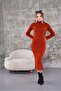 Corded Knitwear Dress