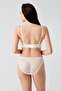 Women's Supported Push-Up Ecru Bra Set – Lace, Stylish Underwear Set C7T6N1433 - 4