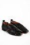 Hanykadın Genuine Leather Cross Strap Ballerinas 4283
