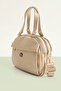 Women's 4-Compartment Adjustable Crossbody Soft Leather Shoulder and Hand Bag (25X21 cm) - 5