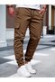 Stretch Fabric Cotton Pants, Pack of Cargo Pocket with Elastic Waist and Cuffs - 2