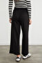 Modal Sweatpants with Tie Waist and Green Front Detail - 6