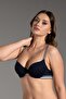 Women's Push-Up Black Bra - Stylish Design C6T1N1533 - 3