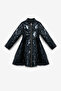 Girl Navy Blue Coat - 5