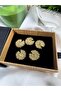 Daisy Patterned Button (5 Pieces) - 3