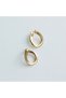 Cercei argint Flow Drop Hoops Midi