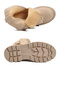 Beige Fleece-Lined Non-Slip Girls' Boots Aleda F - 5