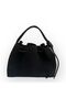 Suede Ruched Detail Puppy Bag Hand and Shoulder Bag - 3