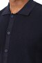 Navy Blue Thin Knitwear Men's Cardigan - 6