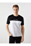Esvab • Modern & Distinctive Zero Roba Collar Color Block Combed Cotton Men's T-Shirt - 2