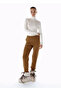 Merino Wool Knitwear Sports Pants Camel - 3